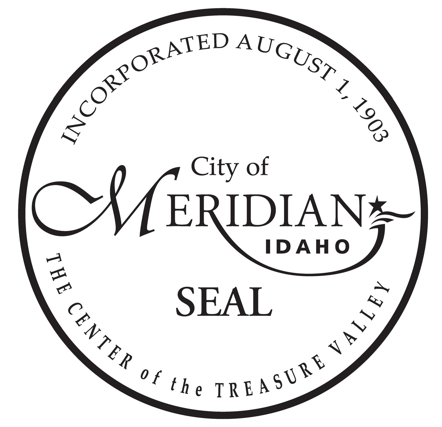 Meridian Idaho city seal